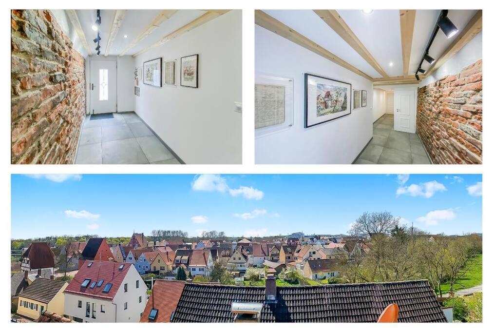 Stylisches Apartment Mit Terrasse In Der Altstadt Von Donauwörth Buitenkant foto